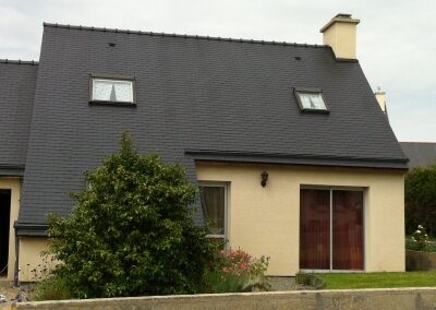 Rénovation de toiture sur Guingamp