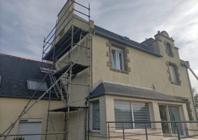 Ravalement de façade sur Guingamp